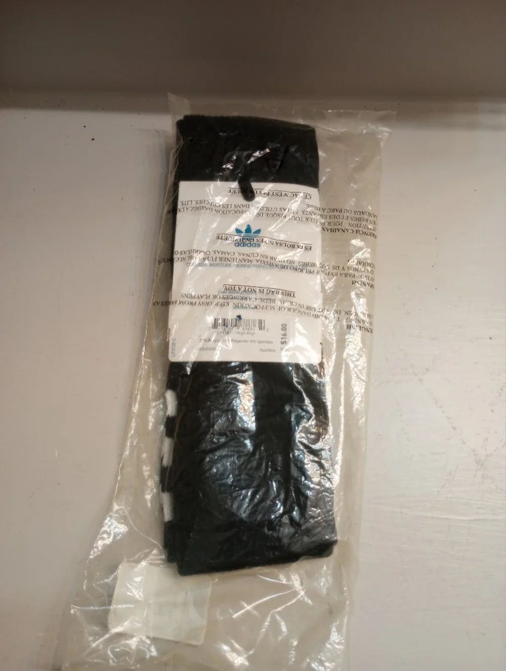 Adidas Women's Classic Thigh High Socks NWT